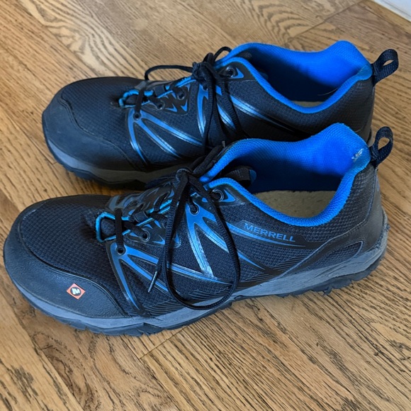 Merrell Other - Merrell Men’s Fullbench Superlite Safety Shoes w/Safety Toe